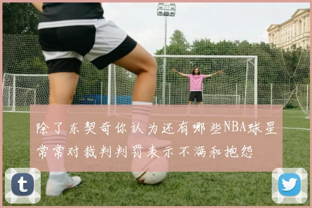 除了东契奇你认为还有哪些NBA球星常常对裁判判罚表示不满和抱怨